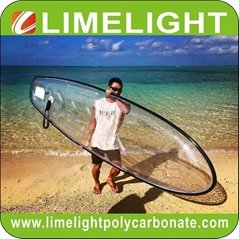 Clear SUP board transparent paddle board clear SUP crystal clear paddle board