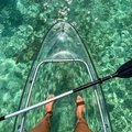 clear kayak transparent canoe clear