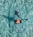Crystal board clear paddle board clear SUP board transparent paddle board