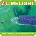 Clear boat transparent boat polycarbonate boat crystal boat see through boat 3