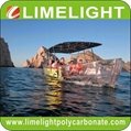Clear boat transparent boat polycarbonate boat crystal boat see through boat 4