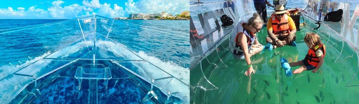 Thermoformed Polycarbonate Material Clear Boat