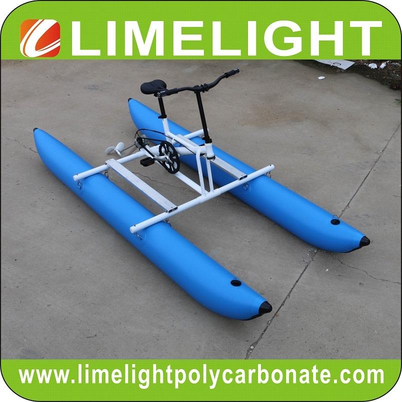 Water Bike Inflatable PVC Pontoons Water Bicycle Sea Bike Water Pedal Bicycle 5