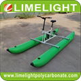 Water Bike Inflatable PVC Pontoons Water