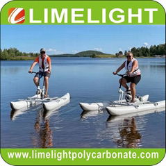 Water Bike Inflatable Pontoons Water Bicycle Sea Bike Water Pedal Bicycle