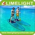 Clear SUP transparent paddle board