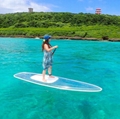 Clear SUP transparent paddle board crystal clear SUP board clear paddle board