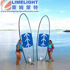 Clear SUP paddle board transparent paddle board clear SUP board transparent SUP