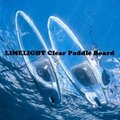 clear paddle board, transparent paddle board, crystal paddle board, clear bottom SUP board, clear SUP board, transparent SUP board, crystal SUP board, stand up paddle board, see through board
