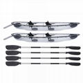 clear kayak transparent canoe crystal kayak glass canoe clear bottom kayak canoe