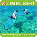 Clear paddle board transparent SUP