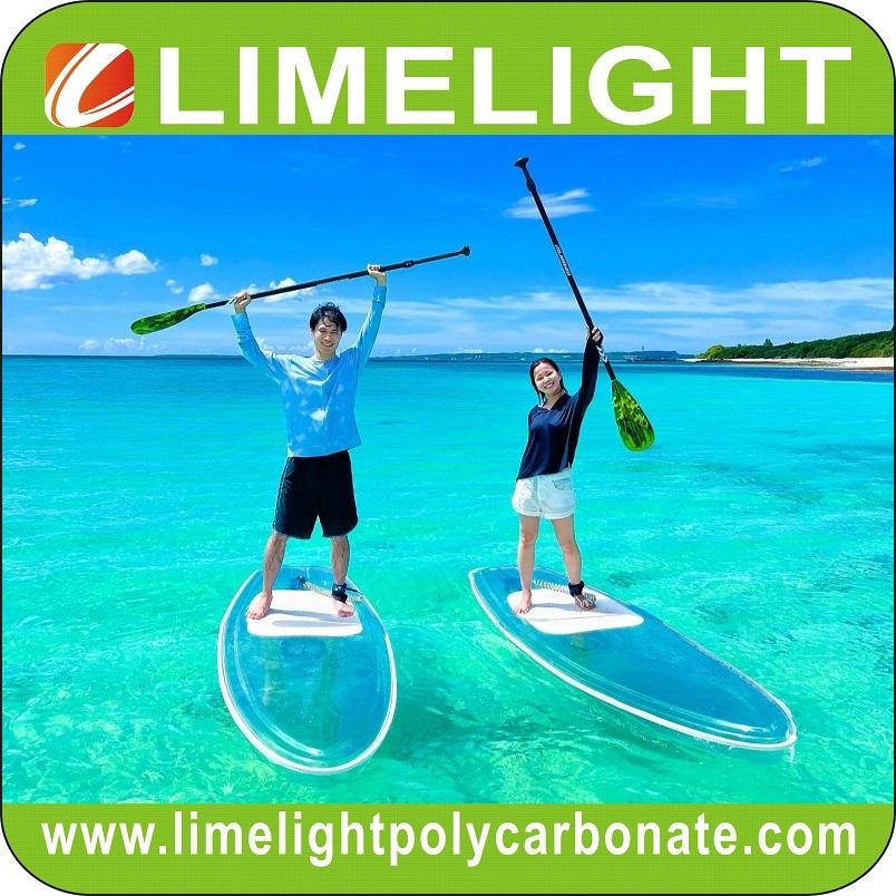 Clear SUP paddle board clear SUP transparent paddle board crystal clear SUP 11