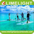 Crystal clear paddle board transparent clear SUP board crystal SUP paddle board  6