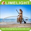 Clear SUP transparent paddle board crystal clear SUP board clear paddle board