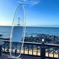 Clear SUP transparent paddle board crystal clear SUP board clear paddle board