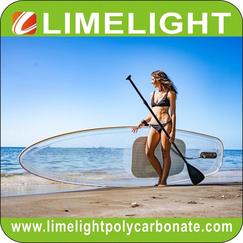 Clear paddle board transparent SUP crystal board glass SUP Clear paddle board transparent SUP crystal board glass SUP