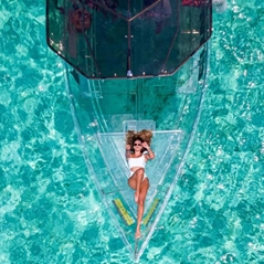 Clear Boat Transparent Boat Crystal Boat Glass Boat Crystal Clear Boat Tour Boat