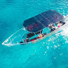 Clear Boat, Transparent Boat, Crystal Boat, Glass Boat, Clear Bottom Boat