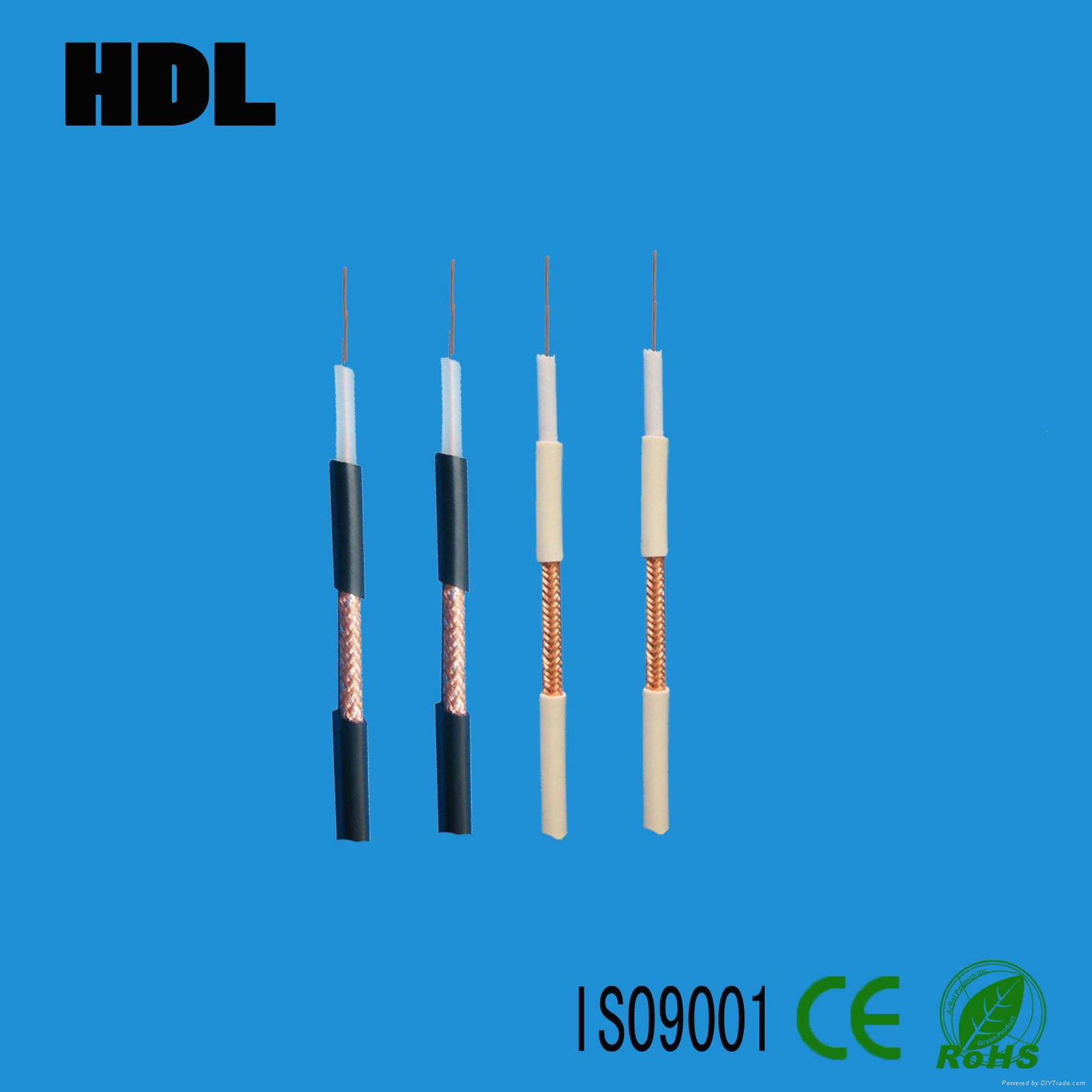 RG6, RG11, RG58, RG59 Coaxial cable