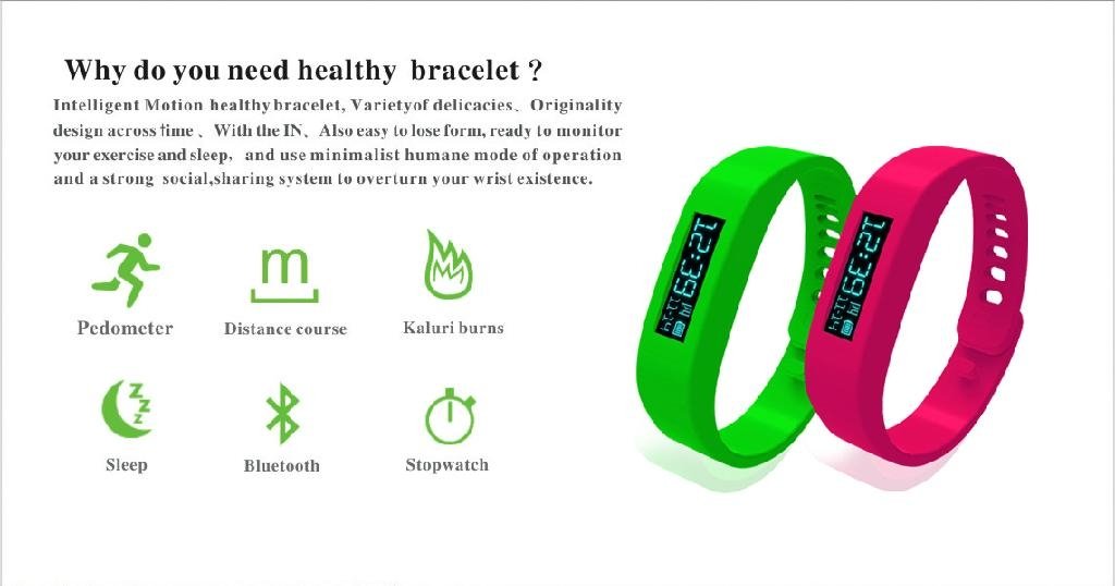 Healthy Bracelet sport watch 