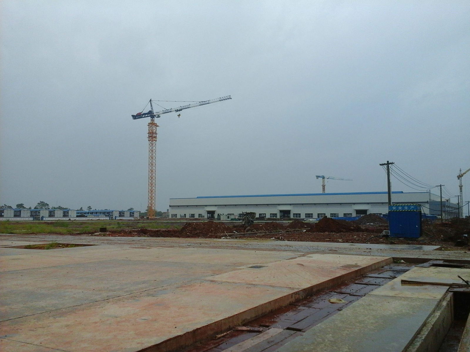 Hammerhead tower cranes，1250-63T