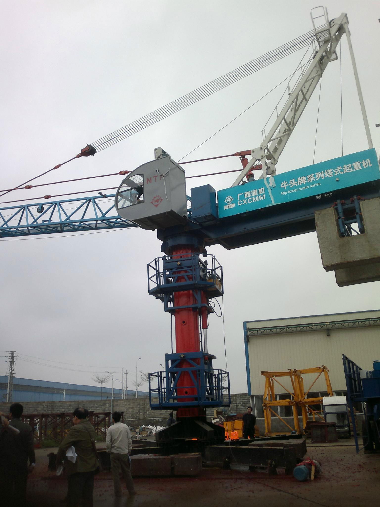 Hammerhead tower cranes，1250-63T 4