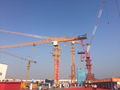 Flat top tower cranes，7017-12T 1