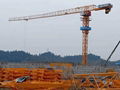 Flat top tower cranes，7017-12T