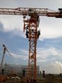 Flat top tower cranes，7017-12T 4