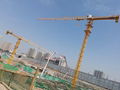 Flat top tower cranes，6015-8T 1