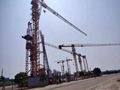 Flat top tower cranes，7027-12T 1