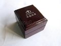 Various designs of wooden jewelry ring boxes