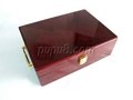 Attractive wood box with mirror for jewelry&gift