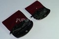 jewelry pouches with zipper and snapper