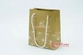 Jewelry bags with silver hot stamped Logo