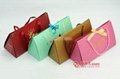 Fashionable triangle paper bags gift bag
