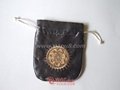Luxury Embroidered satin bag