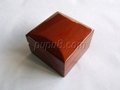 Various designs of wooden jewelry ring boxes