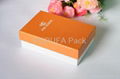Jewelry paper box with Logo printing and foam inserts