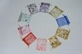 Organza with gold/silver hot stamped prints Gift Bags Pouches 