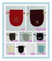 Various colors shapes of velvet pouches organza pouches cotton bags gift b 3