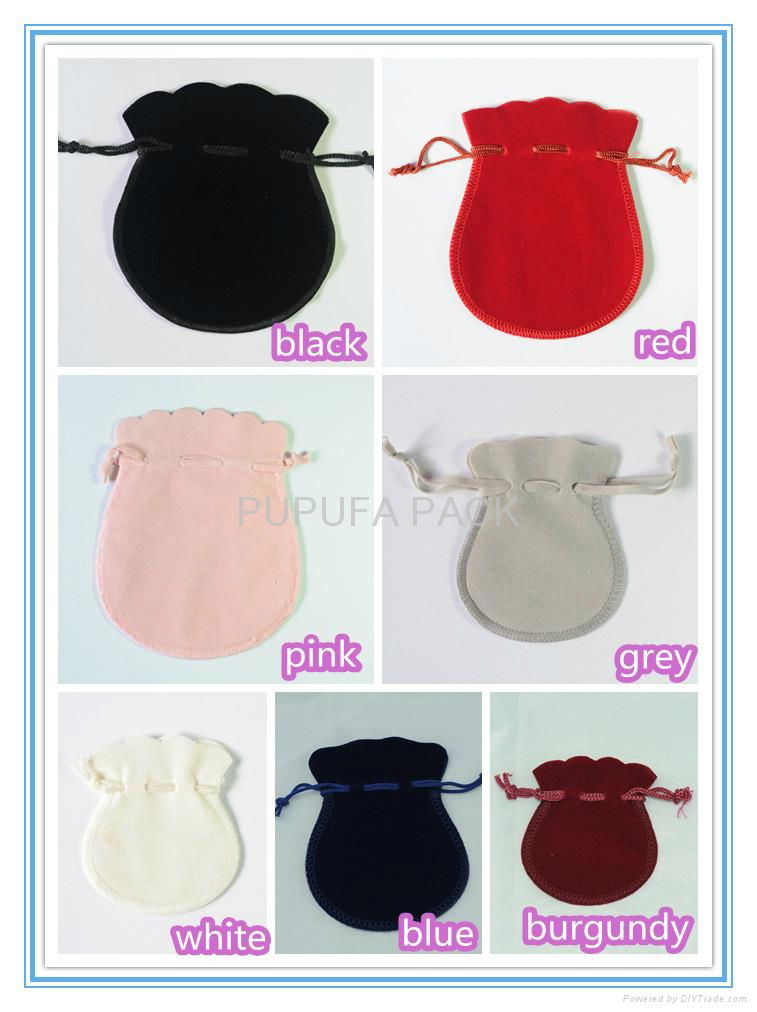 Various colors shapes of velvet pouches organza pouches cotton bags gift b 4