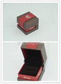 Leatherette jewelry box Custom gift box