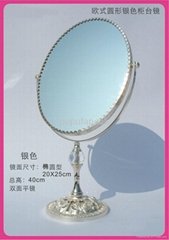精美歐式櫃台鏡/台鏡/化妝鏡/美人鏡/雙面平鏡 