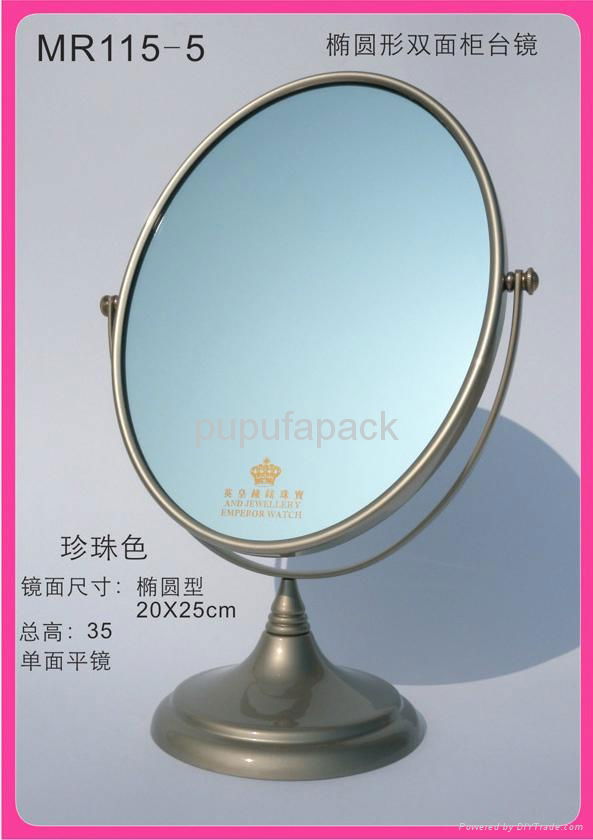 精美柜台镜/台镜/化妆镜/美人镜/双面平镜 3